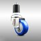 Service Caster 3 Inch 316SS Blue Polyurethane Wheel Swivel 1-7/8 Inch Expanding Stem Caster SCC-SS316EX20S314-PPUB-BLUE-178 - alternate 4